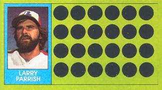 1981 Topps Scratch-Offs #89 Larry Parrish Front