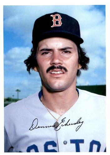 1981 Topps Home Team Photos Boston Red Sox #NNO Dennis Eckersley Front
