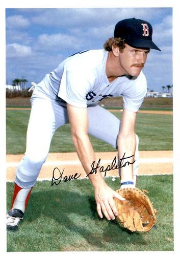 1981 Topps Home Team Photos Boston Red Sox #NNO Dave Stapleton Front