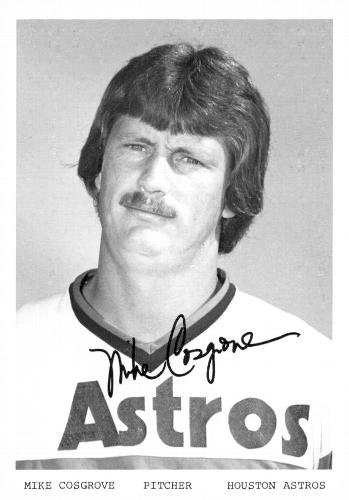 1976 Houston Astros Photocards #NNO Mike Cosgrove Front