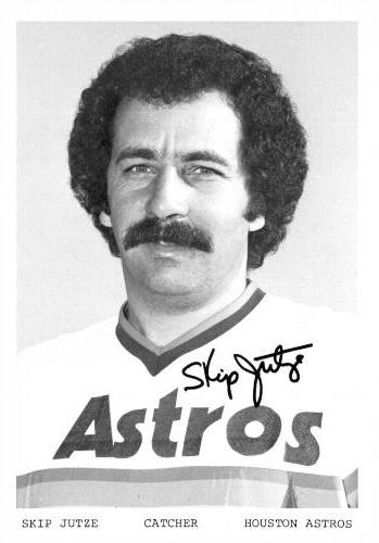 1976 Houston Astros Photocards #NNO Skip Jutze Front