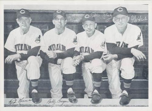 1958 Cleveland Indians Picture Pack #NNO Red Kress / Bobby Bragan / Eddie Stanky / Mel Harder Front