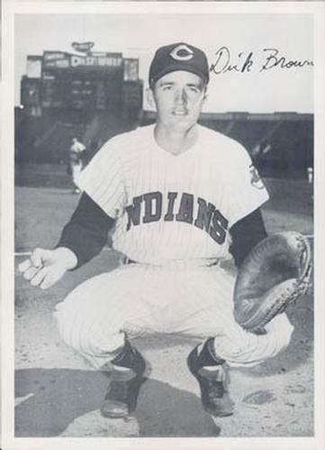 1958 Cleveland Indians Picture Pack #NNO Dick Brown Front