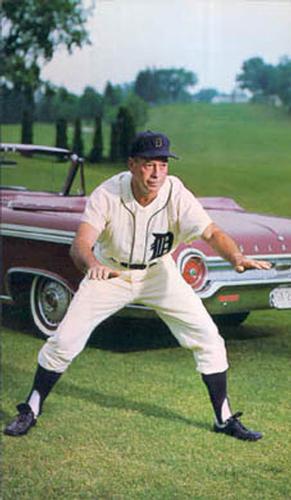 1962 Ford Detroit Tigers Postcards #NNO George Myatt Front