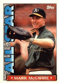 1990 Topps TV All-Stars #1 Mark McGwire Front