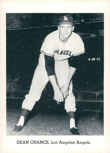 1965 Jay Publishing Los Angeles Angels #NNO Dean Chance Front