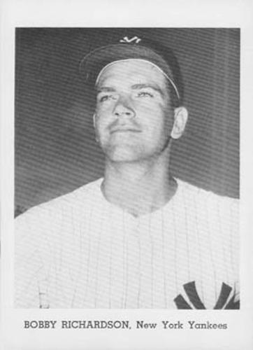 1965 Jay Publishing New York Yankees #NNO Bobby Richardson Front