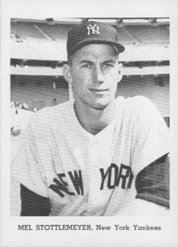 1965 Jay Publishing New York Yankees #NNO Mel Stottlemyre Front