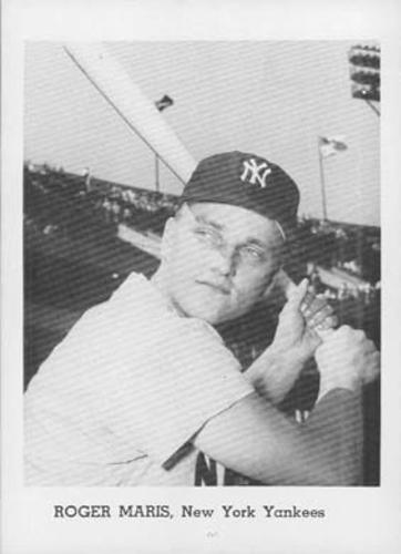 1965 Jay Publishing New York Yankees #NNO Roger Maris Front