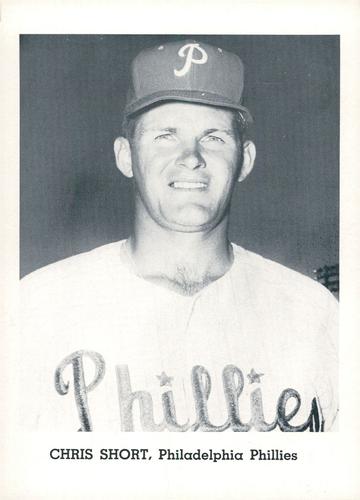 1965 Jay Publishing Philadelphia Phillies #NNO Chris Short Front