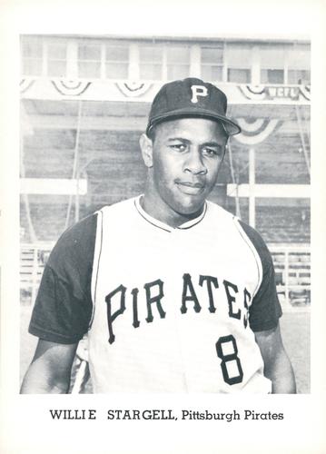 1965 Jay Publishing Pittsburgh Pirates #NNO Willie Stargell Front