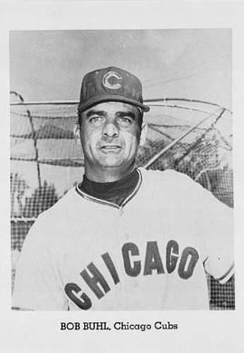 1965 Jay Publishing Chicago Cubs #NNO Bob Buhl Front