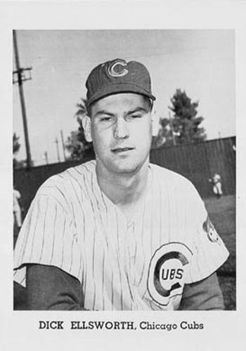 1965 Jay Publishing Chicago Cubs #NNO Dick Ellsworth Front