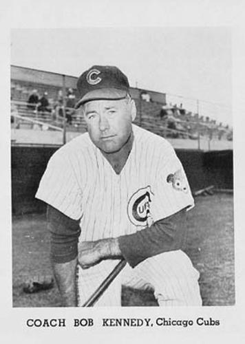 1965 Jay Publishing Chicago Cubs #NNO Bob Kennedy Front