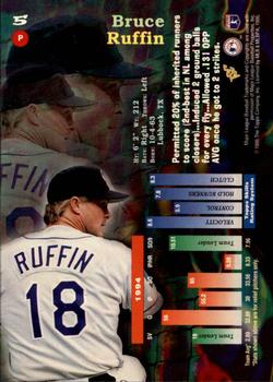 1995 Stadium Club - Super Team World Series #5 Bruce Ruffin Back