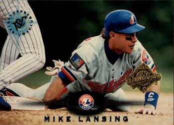 1995 Stadium Club - Super Team World Series #431 Mike Lansing Front