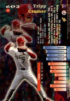 1995 Stadium Club - Super Team World Series #602 Tripp Cromer Back