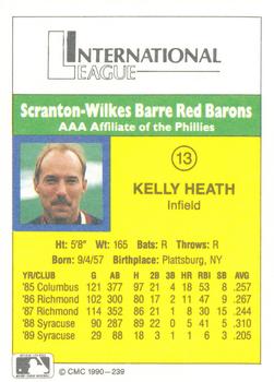 1990 CMC #239 Kelly Heath Back