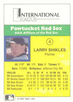 1990 CMC #255 Larry Shikles Back