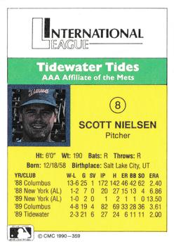 1990 CMC #359 Scott Nielsen Back