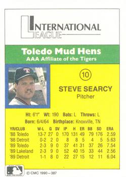 1990 CMC #387 Steve Searcy Back