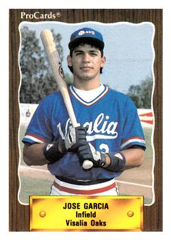 1990 CMC #714 Jose Garcia Front