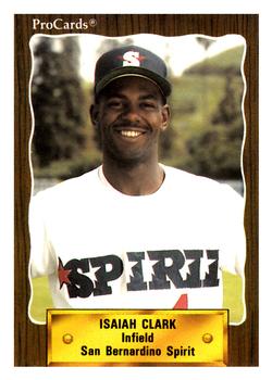 1990 CMC #720 Isaiah Clark Front