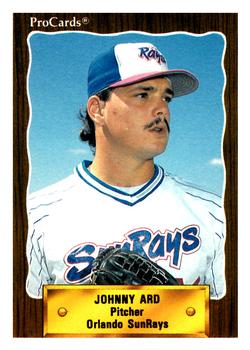 1990 CMC #809 Johnny Ard Front
