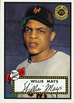 2003 Topps Shoebox Collection #1 Willie Mays Front