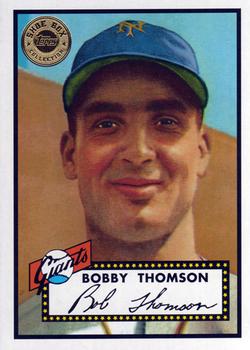 2003 Topps Shoebox Collection #12 Bobby Thomson Front