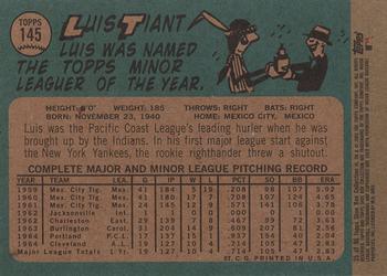 2003 Topps Shoebox Collection #35 Luis Tiant Back