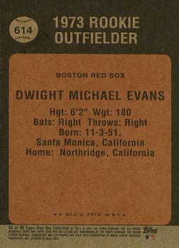 2003 Topps Shoebox Collection #60 Dwight Evans Back