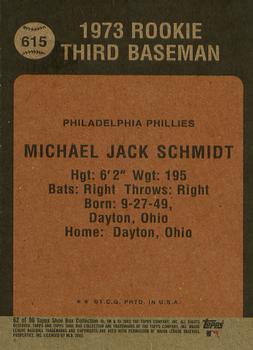 2003 Topps Shoebox Collection #62 Mike Schmidt Back