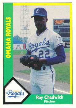 1990 CMC Omaha Royals #2 Ray Chadwick Front