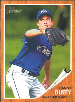 2011 Topps Heritage Minor League #105 Danny Duffy Front