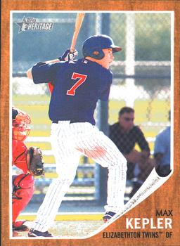 2011 Topps Heritage Minor League #144 Max Kepler Front