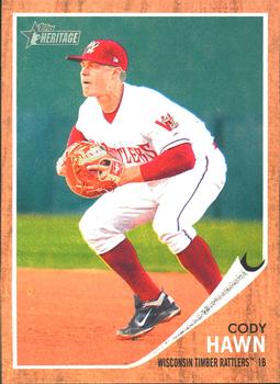 2011 Topps Heritage Minor League #17 Cody Hawn Front