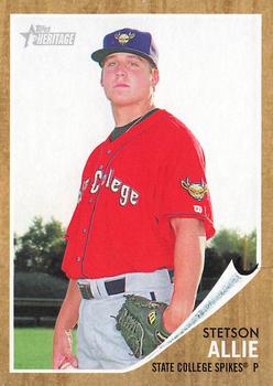 2011 Topps Heritage Minor League #2 Stetson Allie Front