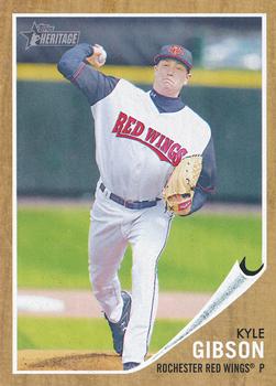 2011 Topps Heritage Minor League #13 Kyle Gibson Front