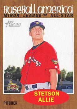 2011 Topps Heritage Minor League #201 Stetson Allie Front