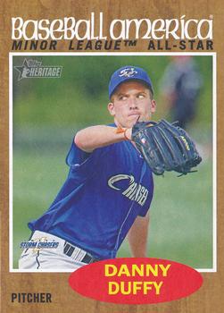 2011 Topps Heritage Minor League #203 Danny Duffy Front