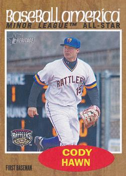 2011 Topps Heritage Minor League #212 Cody Hawn Front