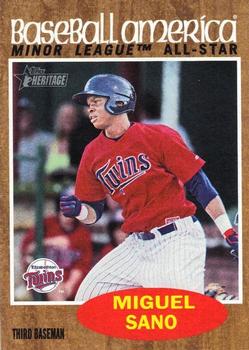 2011 Topps Heritage Minor League #234 Miguel Sano Front
