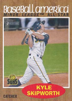2011 Topps Heritage Minor League #236 Kyle Skipworth Front