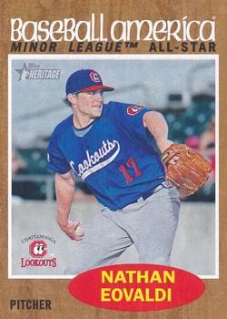 2011 Topps Heritage Minor League #237 Nathan Eovaldi Front