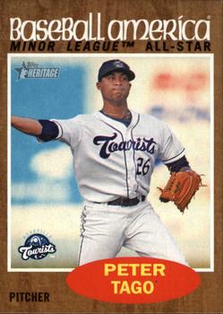 2011 Topps Heritage Minor League #250 Peter Tago Front