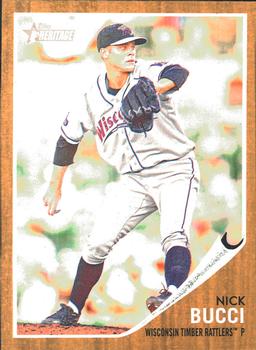 2011 Topps Heritage Minor League #71 Nick Bucci Front