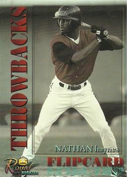 2001 Royal Rookies Throwbacks #NNO Nathan Haynes / Julio Ramirez Front