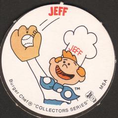 1977 Burger Chef Fun Meal Discs #NNO Mike Ivie Back