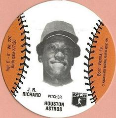 1977 Burger Chef Fun Meal Discs #NNO J.R. Richard Front